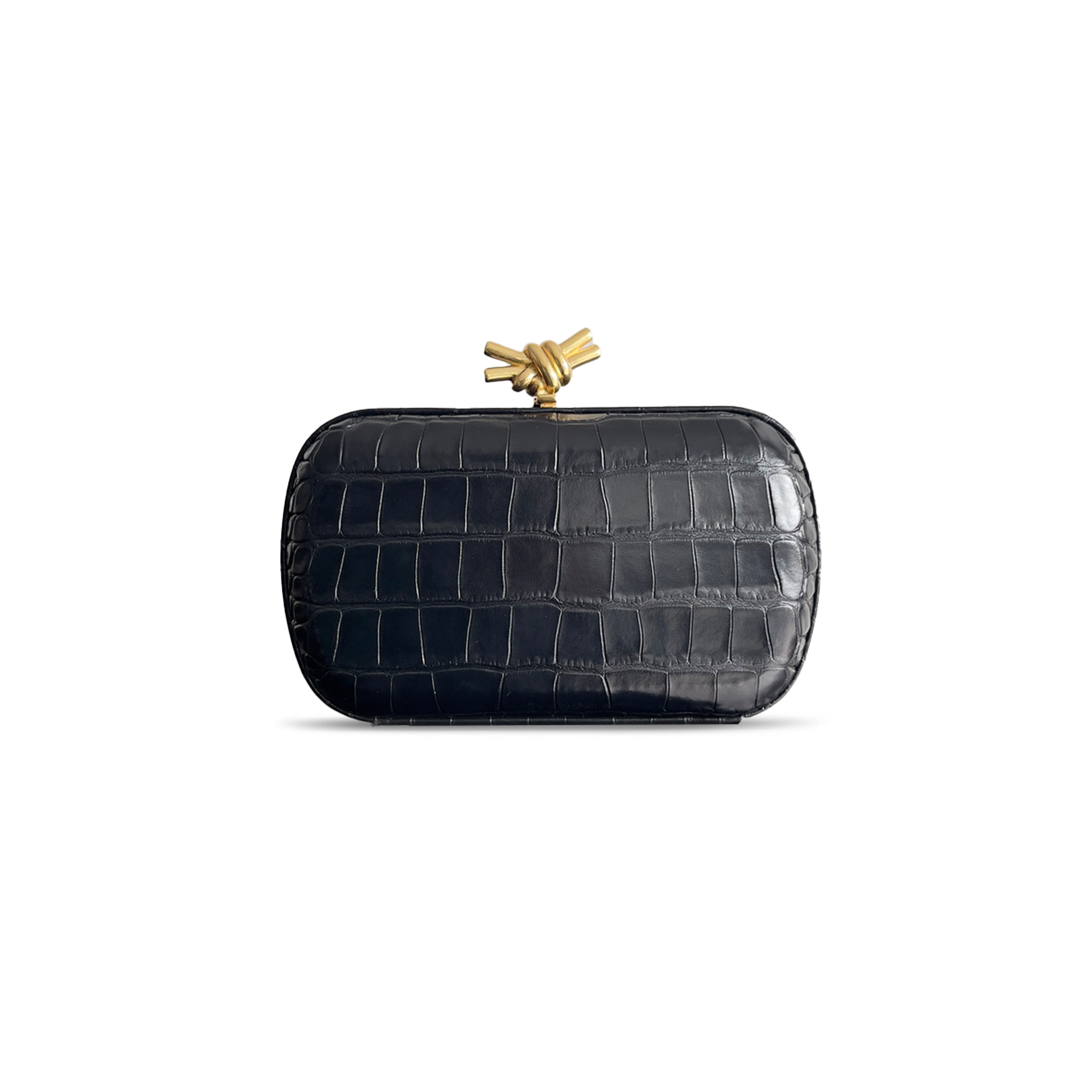 bo*te*ga Ve*ne*ta knot minaudiÈre clutch 717622v01e11017 (20.5*12.5*6cm)